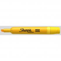 Sharpie® Tank Highlighters Chisel Tip Yellow 12/box