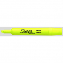 Sharpie® Tank Highlighters Chisel Tip Fluorescent Yellow 12/box