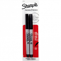 Sharpie® Ultra Fine Permanent Markers Black 2/pkg