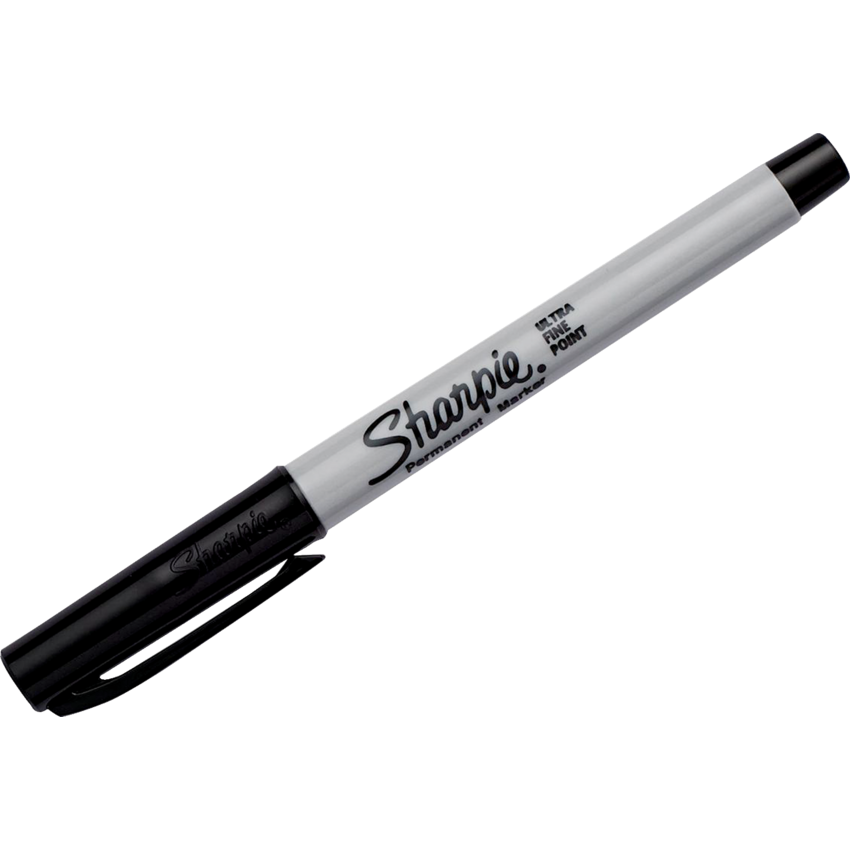 Sharpie® Ultra Fine Permanent Markers Black 5/pkg Monk Office