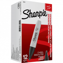 Sharpie® Chisel Tip Permanent Markers Chisel Tip 12/box