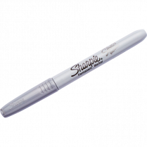 Sharpie® Fine Permanent Markers Fine Tip Metallic Silver