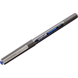 uni-ball® Vision™ Roller Pen 0.5mm Blue with Metallic Charcoal Barrel 12/box