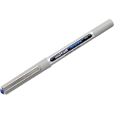 uni-ball® Vision™ Roller Pen 0.7mm Blue with Metallic Grey Barrel 12/box