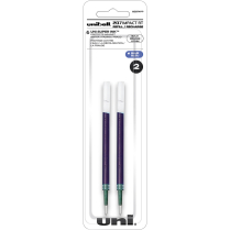 uni-ball® 207 Impact™ Gel Pen Refills 1.0 mm Blue 2/pkg