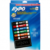 Expo® Low Odour Organizer Kit Assorted Colours 6/set
