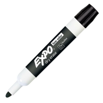 Expo Dry-Erase Marker Bullet Black *Single*