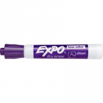 Expo® Low Odour Dry Erase Marker Chisel Tip Purple