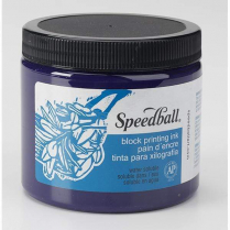 Speedball Water-Soluble Block Printing Ink 16oz Violet