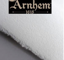 Arnhem 1618 Printmaking Paper Standard White 22" x 30"  Single Sheet