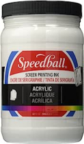 Speedball Screen Printing Acrylic Ink 32oz White