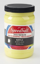Speedball Screen Printing Acrylic Ink 32oz Primrose Yellow