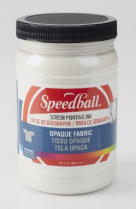 Speedball Screen Printing Ink Fabric 32oz Pearly White