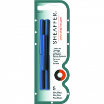 Sheaffer® Classic Ink Cartridges Blue 5/pkg