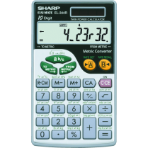 Sharp Metric Conversion 10-Digit Calculator