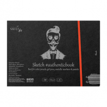SM-LT Black Sketch Album 6x9 18Sheets
