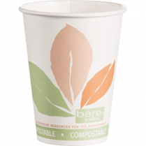 Solo® Bare® Paper Hot Cups 12 oz 50 cups/pkg