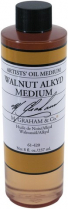 M. Graham Artists' Oil Medium Walnut Alkyd 8oz