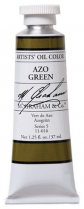 M. Graham Artists' Oil colour 1.25oz Azo Green