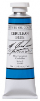 M. Graham Artists' Oil colour 1.25oz Cerulean Blue