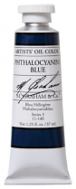 M. Graham Artists' Oil colour 1.25oz Phthalocyanine Blue