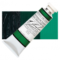 M. Graham Artists' Oil colour 1.25oz Phthalocyanine Green Yellow Shade