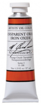 M. Graham Artists' Oil colour 1.25oz Transparent Orange Iron Oxide