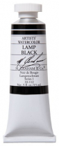 M. Graham Artists' Watercolour .5oz Lamp Black