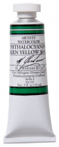 M. Graham Artists' Watercolour .5oz Phthalocyanine Green Yellow Shade