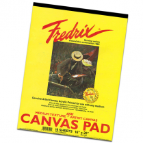 Fredrix Canvas Pad 16" x 20" 10Sheets