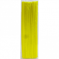 Chenille Pipe Cleaners 12" Yellow 100/pkg