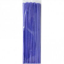Chenille Pipe Cleaners 12" Violet 100/pkg