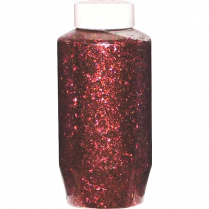 Leeho Glitter Glue 454g Red