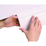 Mailing Box 12" x 10-1/2" x 2-1/8" White 10/package