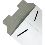 StayFlat® Mailers Locking Tab 6" x 6" White 200/cse