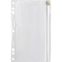 Business Source Economy Binder Pocket 6"x9-1/2" Clear
