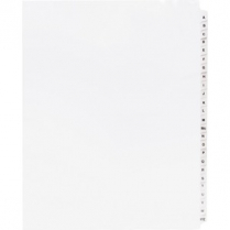 Business Source Quick Index Dividers A-Z White