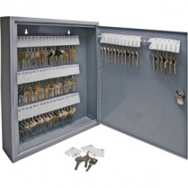Business Source Key Cabinet 80 Capacity Grey