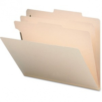 Business Source Classification Folders 2 Dividers Letter 10/box