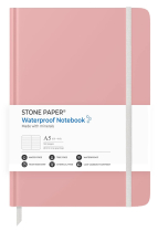 Stone Paper A5 Waterproof Lined Cherry Blossom Pink