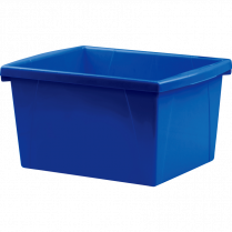 Storex® Storage Bin 15L Blue