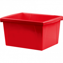 Storex® Storage Bin 15L Red