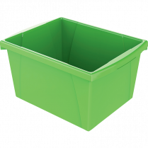 Storex® Storage Bin 15L Green