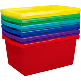 Storex® Storage Bin 21L Blue