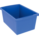 Storex® Storage Bin 21L Blue