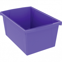 Storex® Storage Bin 21L Purple