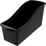 Storex® Book Bin Black