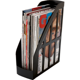 Storex® Recycled Magazine File Black 2/pkg