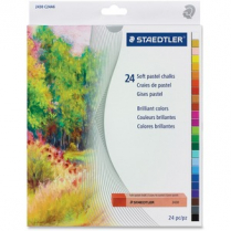 Staedtler® Soft Chalk Pastels Assorted Colours 24/pkg