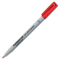 Staedtler® Lumocolor® non-permanent Pen Superfine Red